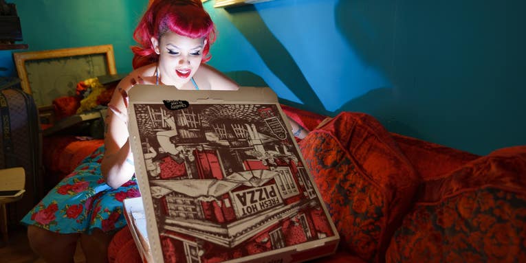 Chris Gampat’s luminous pizza portraits