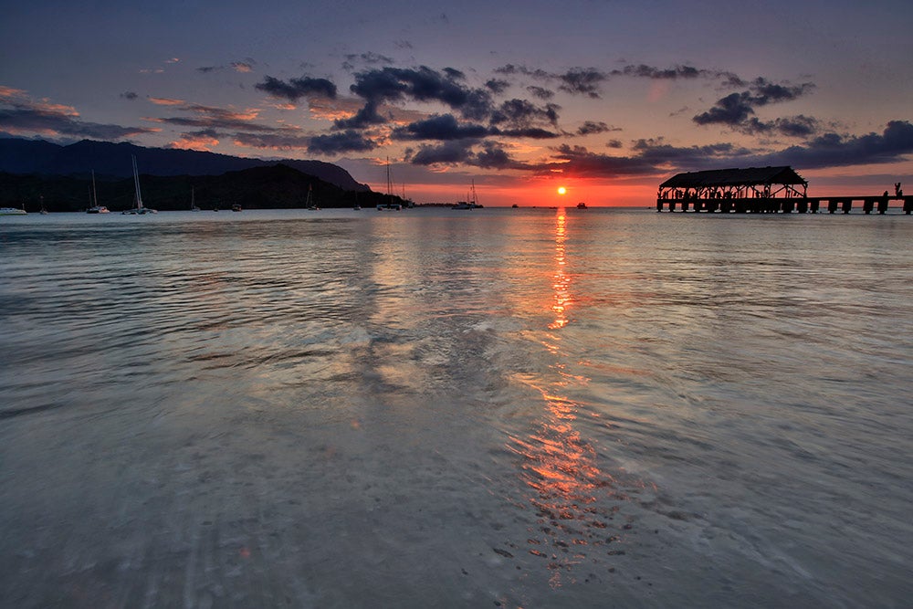 Hanalei Bay, Kauai, Hawaii