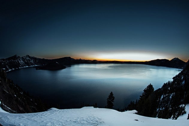 Predawn at Crater Lake