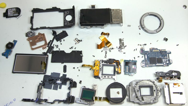 NEX-3 Disassembled