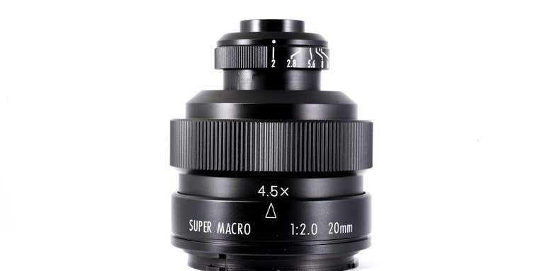 Zhongyi Optics Introduces a Compact 20mm f/2 Super Macro Lens For $199 Zhongyi Optics Introduces a Compact 20mm f/2 Super Macro Lens For $199