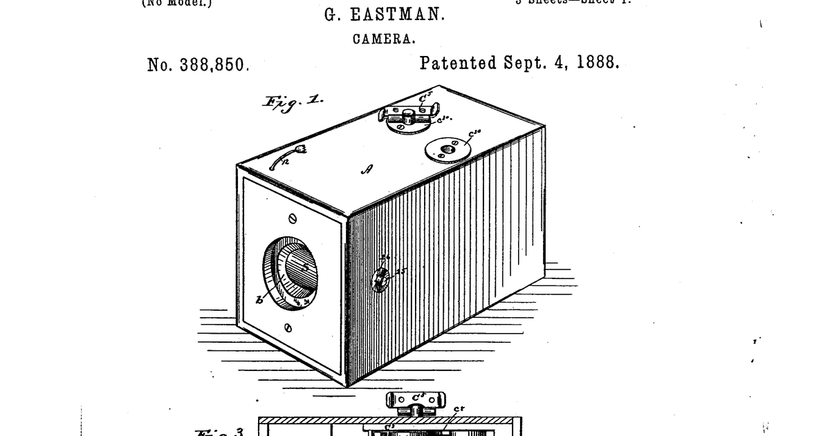 george eastman first kodak camera