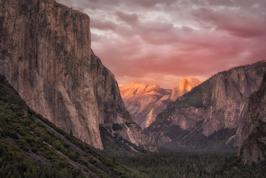 Tunnel View Sunset