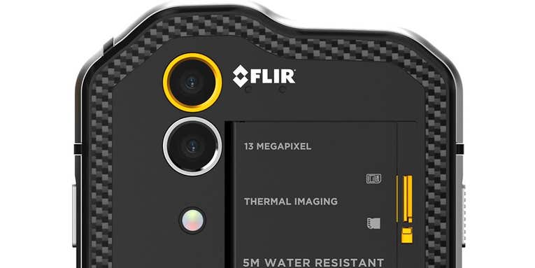 The Cat S60 Rugged Waterproof Smartphone Has a Built-In Flir Thermal Camera