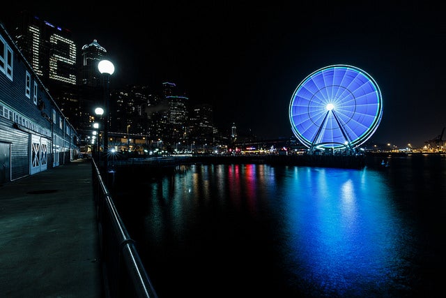 Today's Photo of the Day comes from Jason Groepper and was taken on the Seattle waterfront. Jason used a Canon EOS 6D with a EF16-35mm f/4L IS USM lens, an 8 second exposure at f/16 and ISO 100 to capture this scene. Check out more of his work <a href="https://www.flickr.com/photos/jgroepper/">here. </a>