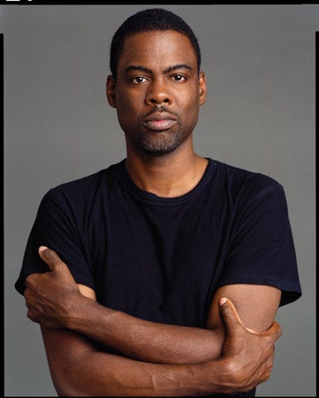 Timothy-Greenfield-Sanders-Portrait-of-Chris-Rock