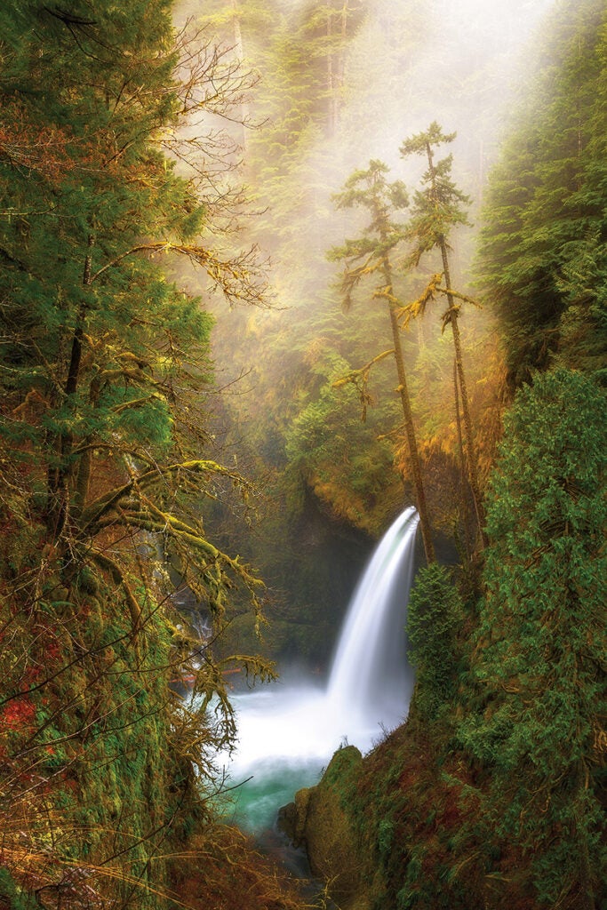 Classic View: Metlako Falls