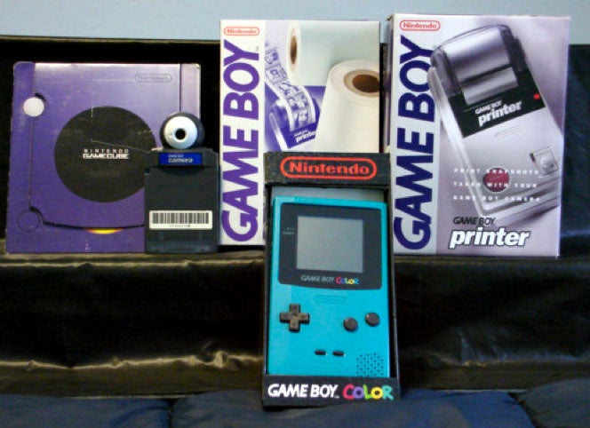 Gameboy Camera, Printer and Gameboy:  Current Bid $10.50