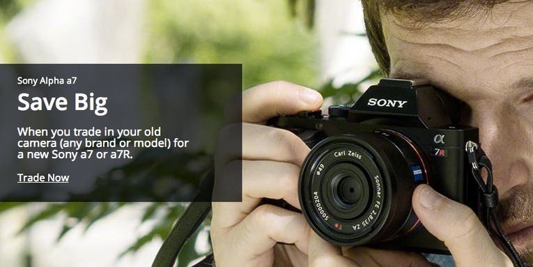 Sony Offering $300 Off an A7 or A7r If You Trade In Any Other Camera