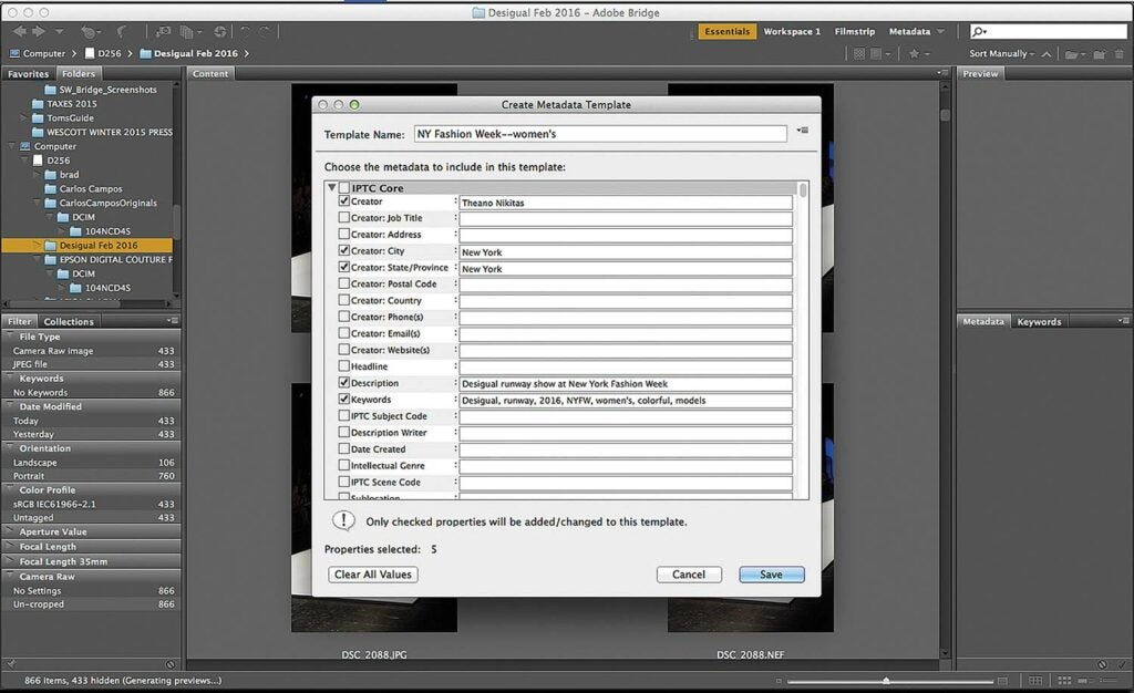 Software Workshop: How to organize your photos with Adobe Bridge