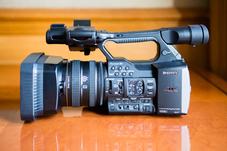 Sony 4k video camera