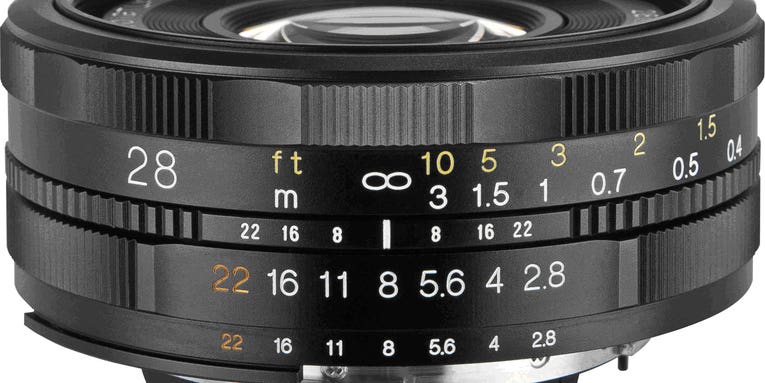 New Gear: Manual Focus Voigtländer Color Skopar SL II 28mm f/2.8 Lens
