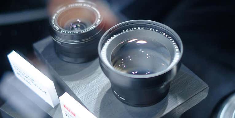 Fujifilm Shows Off Conversion Lens to Give X100s a 50mm Equivalent Field of View