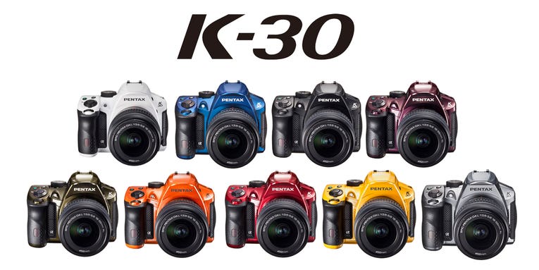 Pentax K-30 DSLR Gets 15 New Color and Finish Options