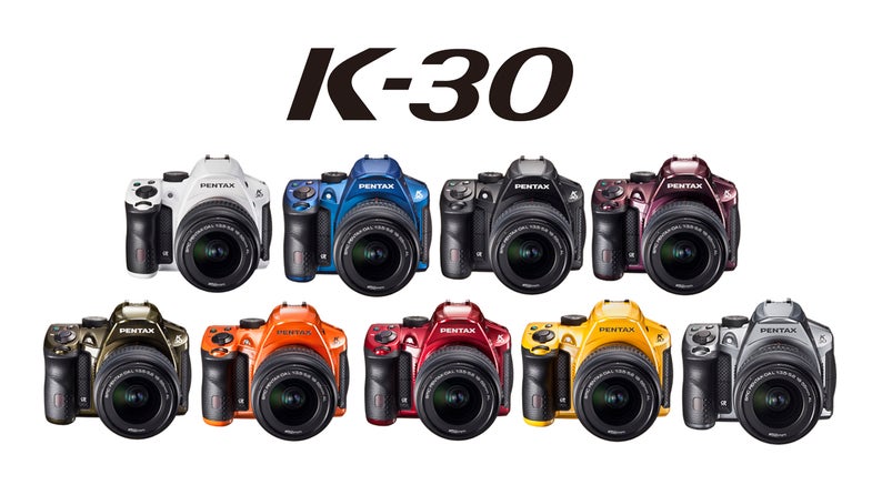 Pentax K-30 DSLR Colors