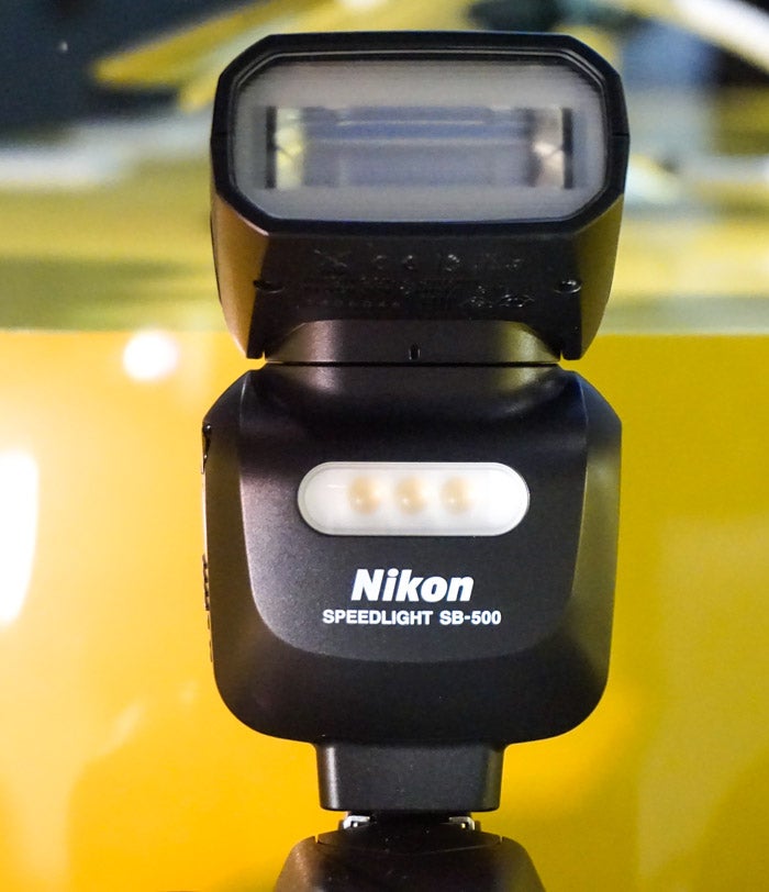 Nikon SB-500 Flash with Video Light