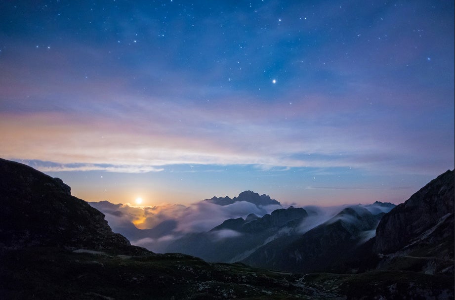 Today's Photo of the Day was taken by Manuel Ferlitsch at Mt. Triglav in Slovania—the highest mounatin in the Julian Alps. Manuel used a Sony SLT-A99V with a 100-300 mm f4.5-5.6 lens.  A slow shutter speed gives this photo its dream like quality. See more of Manuel's work<a href="http://www.flickr.com/photos/ferle/"> here. </a>