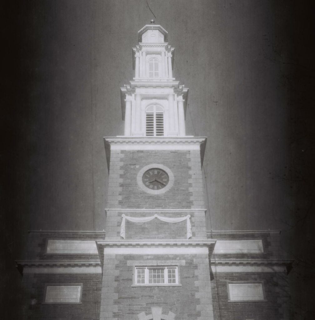 Hamilton College Chapel tower, Clinton, N.Y