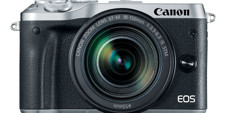 Canon EOS M6 Mirrorless Has Dual Pixel AF, In-Body Image Stabilization Canon EOS M6 Mirrorless Has Dual Pixel AF, In-Body Image Stabilization