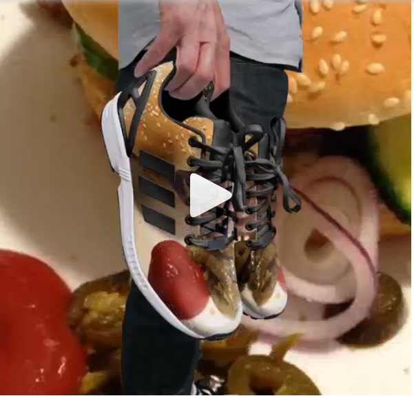 burger shoes