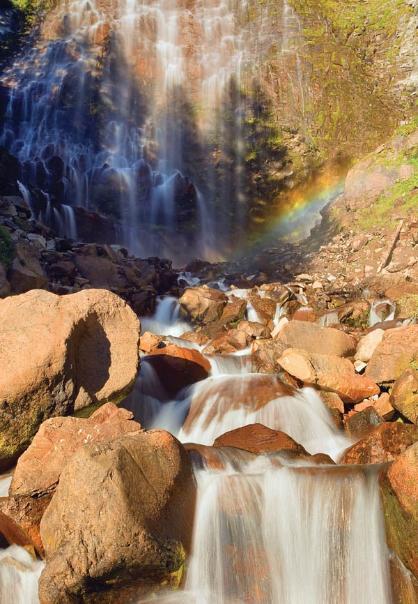 Rainbow at Spray Falls