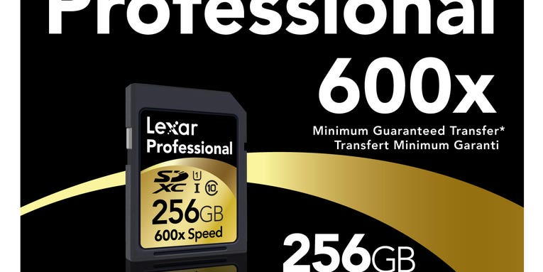 New Gear: Lexar Announces 256GB SDXC Card, New XQD Cards