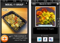 iPhone food app thumb