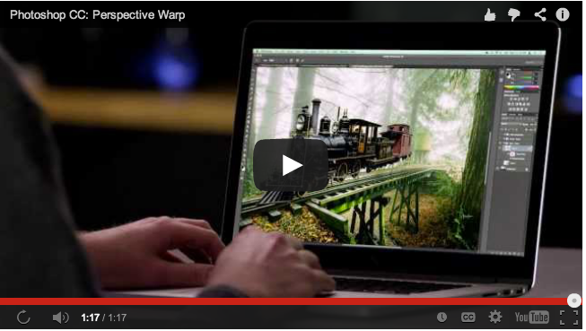 Photoshop CC Perspective Warp Update