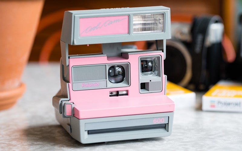Pink Polaroid Cool Cam