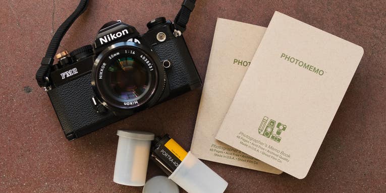The PhotoMemo Notebook Is Made Specifically For Film Photographers