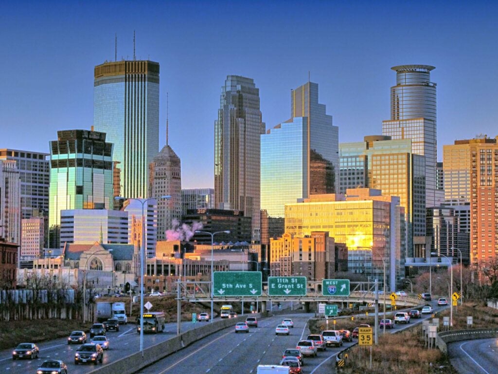 Minneapolis at Sunset