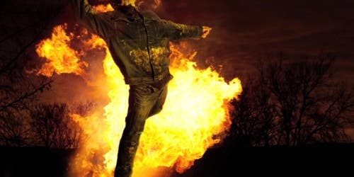 Behind The Scenes: Photographing A Man On Fire