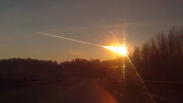 Russian Meteorite Video