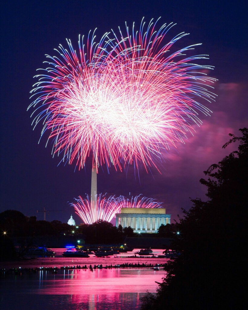 Fireworks in our Nation's Capital