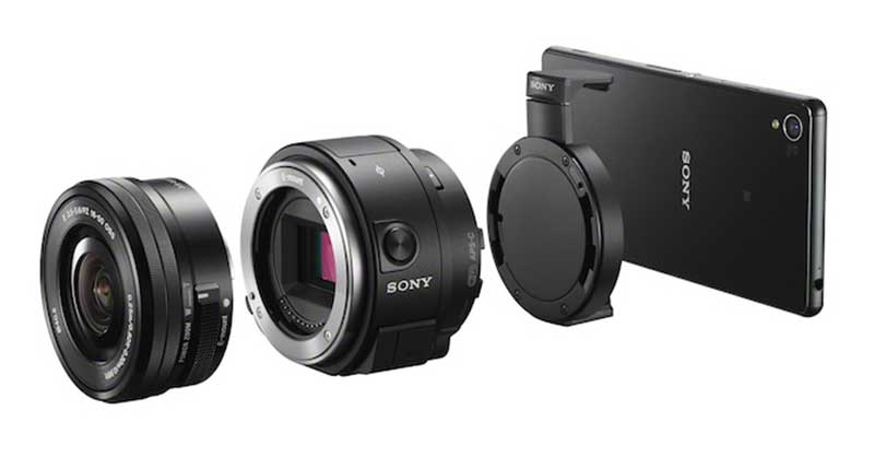 Sony QX1 Smartphone Camera