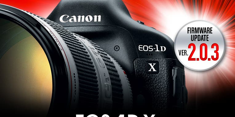 Canon Releases Firmware Version 2.0.3 for EOS-1D X Canon Releases Firmware Version 2.0.3 for EOS-1D X