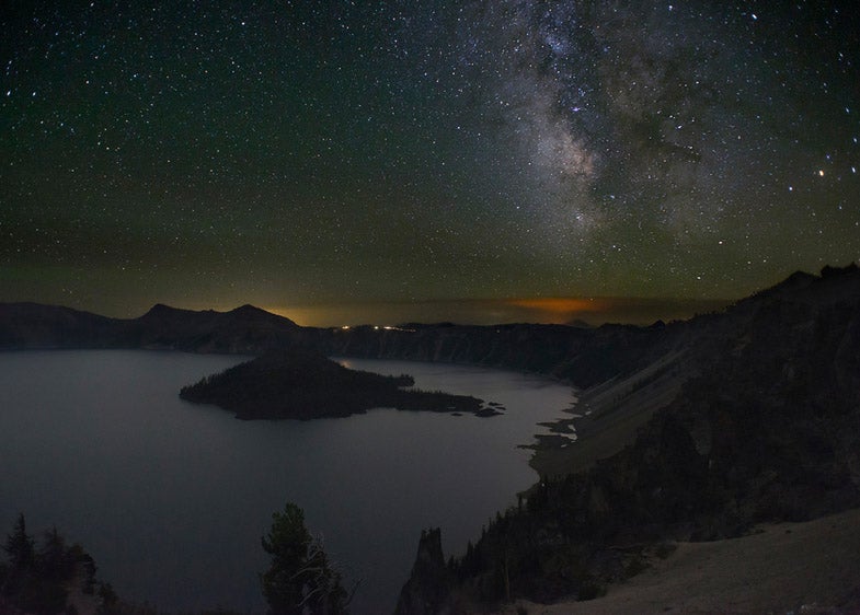 Today's Photo of the Day comes from Ben Leshchinsky. Ben captured this starry night scene over Crater Lake in Oregon using a Nikon D600 with a 20.0 mm f/2.8 lens, an ISO of 2500 and a long exposure. See more of Ben's work <a href="http://www.flickr.com/photos/benalesh/">here. </a>