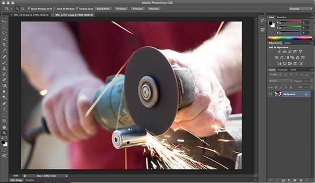 Adobe Photoshop cs6 beta main
