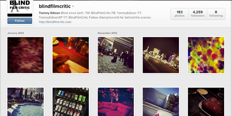 How One Blind Man Uses Instagram How One Blind Man Uses Instagram