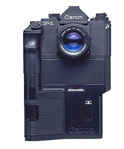 canon high speed motor drive thumb