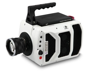 Vision Research Phantom v2010:hogesnelheidscamera legt 22.000 fps vast 