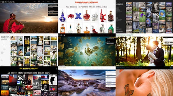 PhotoShelter Beam Portfolio Sites
