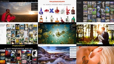 PhotoShelter Beam Portfolio Sites