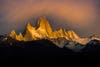 Fitz Roy at first light, Los Glaciares National Park, Patagonia, Argentina.