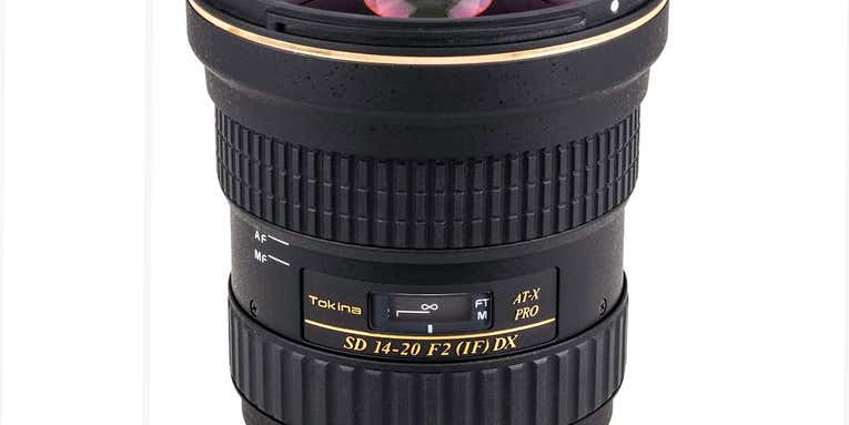 New Gear: Tokina AT-X 14-20mm F/2 DX Zoom Lens