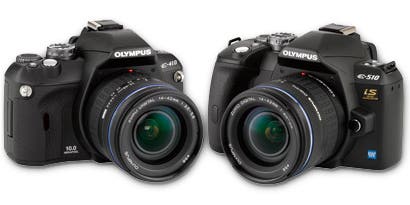First Look: Olympus E-410 and E-510