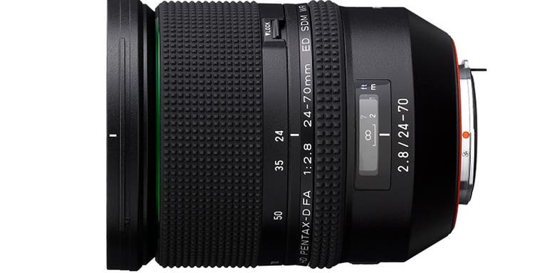 Ricoh Announces High-Performance 24-70mm F/2.8 Zoom Lens For Upcoming Pentax Full-Frame DSLR