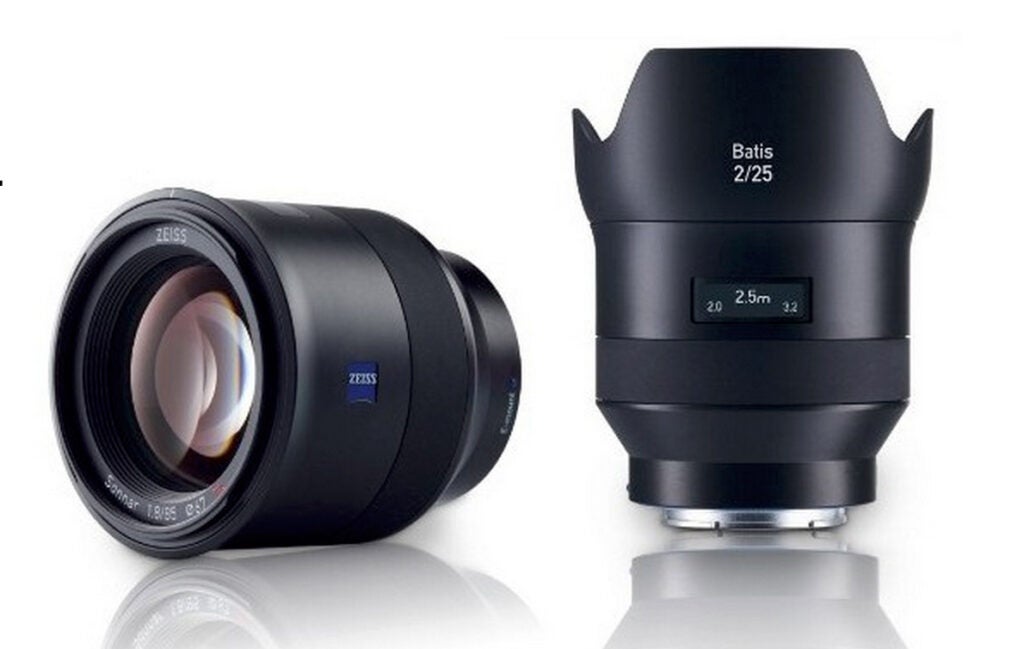 Zeiss Batis Lenses for Sony Cameras
