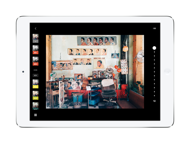 VSCO Cam 4.0 iPad Photo Editing App