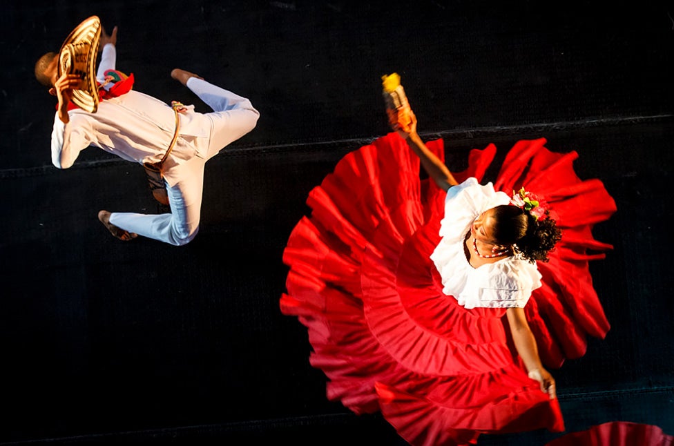 Today's Photo of the Day was captured by Daniel Romero using a Canon EOS 7D with a 24-70mm lens. To get this shot, Daniel opened his aperture to f/2.8 and used a shutter speed of 1/160 sec to shoot these two dancers from an overhead perspective. See more of his work <a href="http://www.flickr.com/photos/dafero/">here. </a>